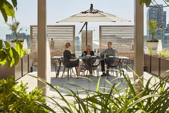 Rooftop terrace